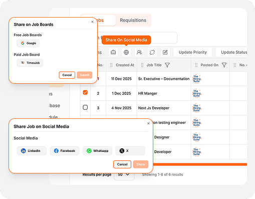 Multi-Portal Job Posting + Sync 